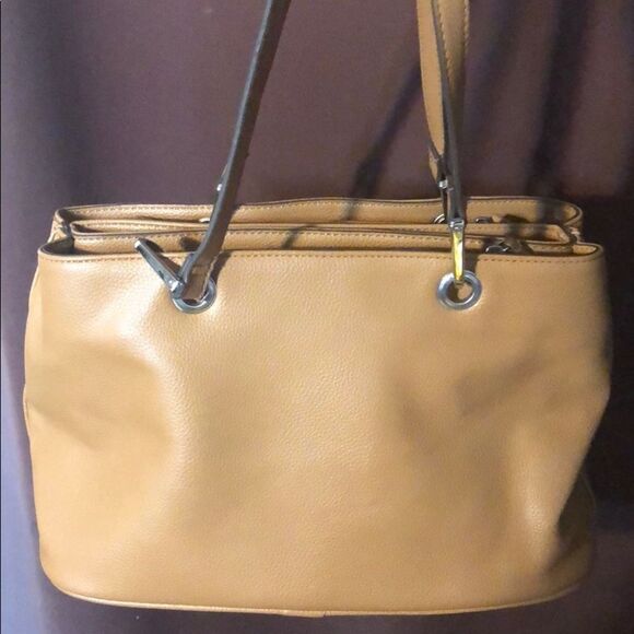Kenneth Cole Reaction Tote Tan Hobo Bag - Picture 9 of 9